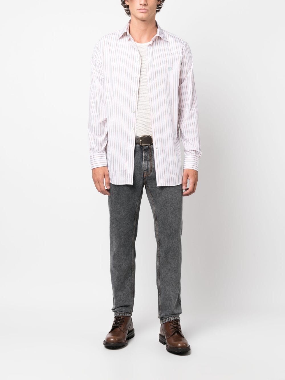 Etro Shirts Grey image 1