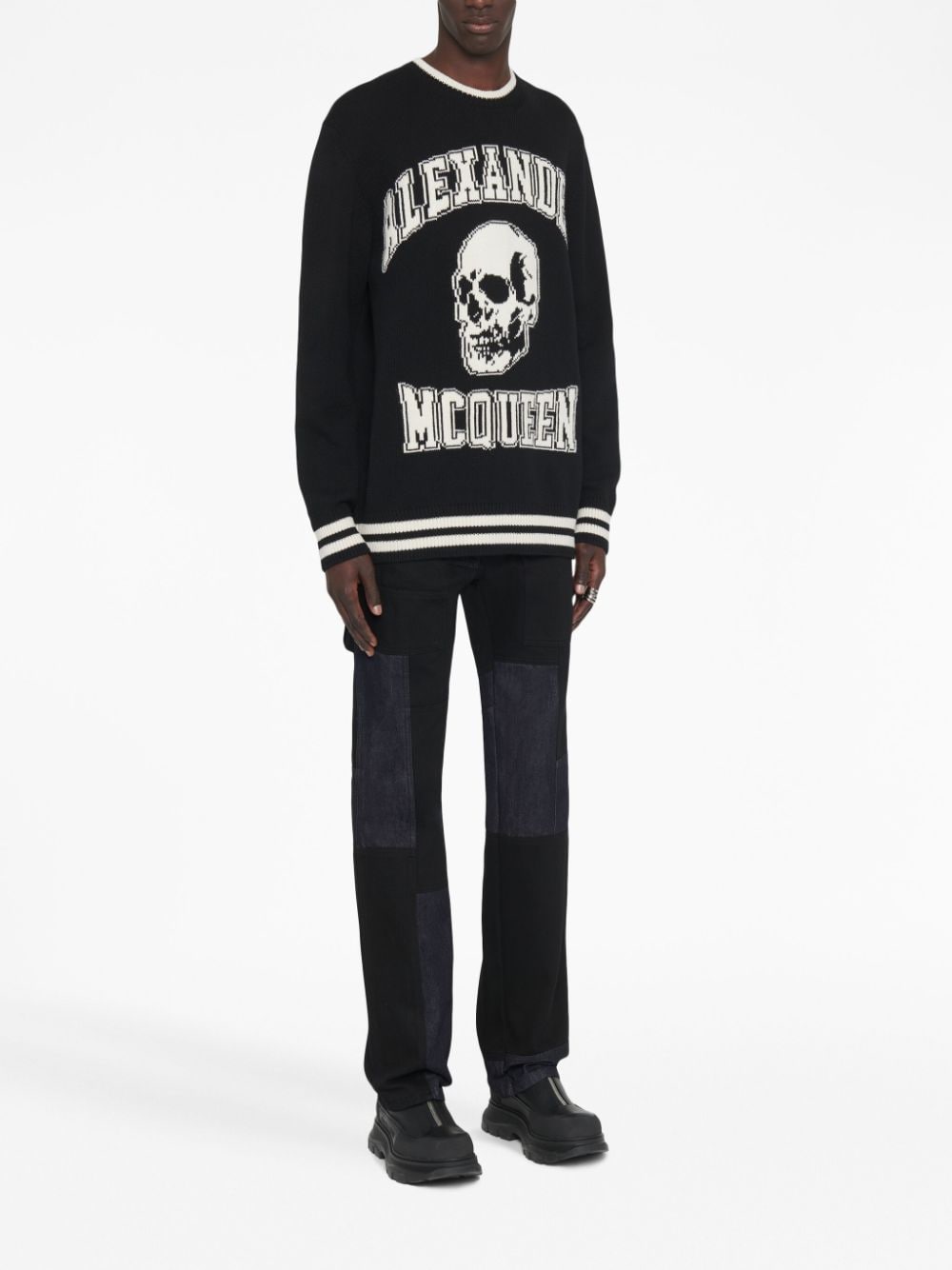 Alexander McQueen Sweaters Black image 1