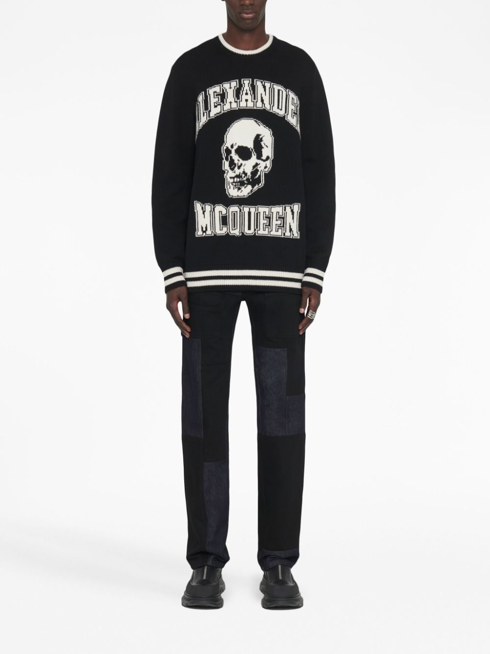 Alexander McQueen Sweaters Black image 2