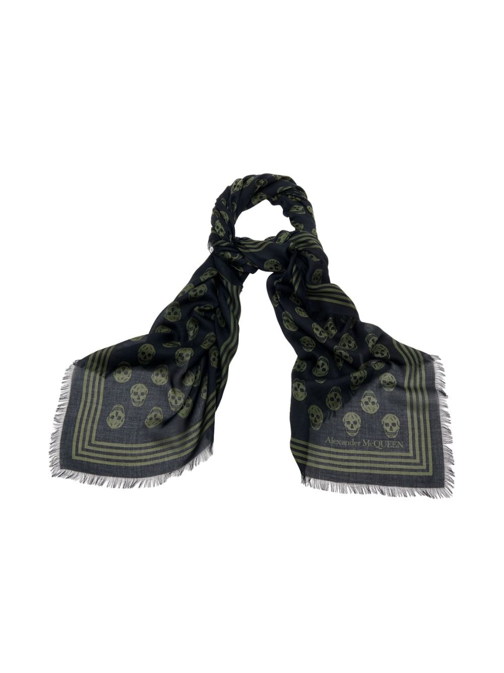 Alexander McQueen Scarfs Black image 2