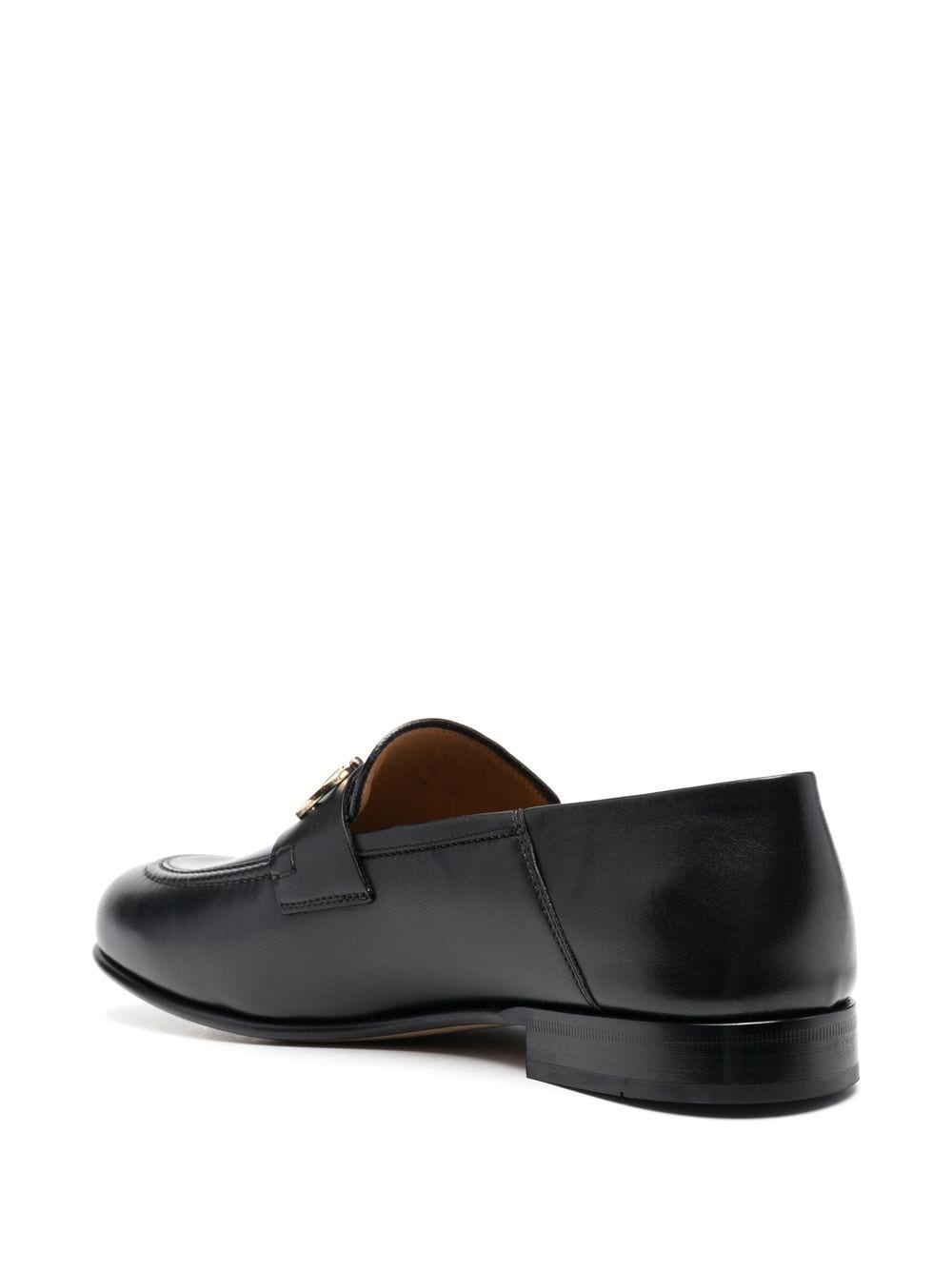 Salvatore Ferragamo Gancini-buckle Loafers in Black image 2