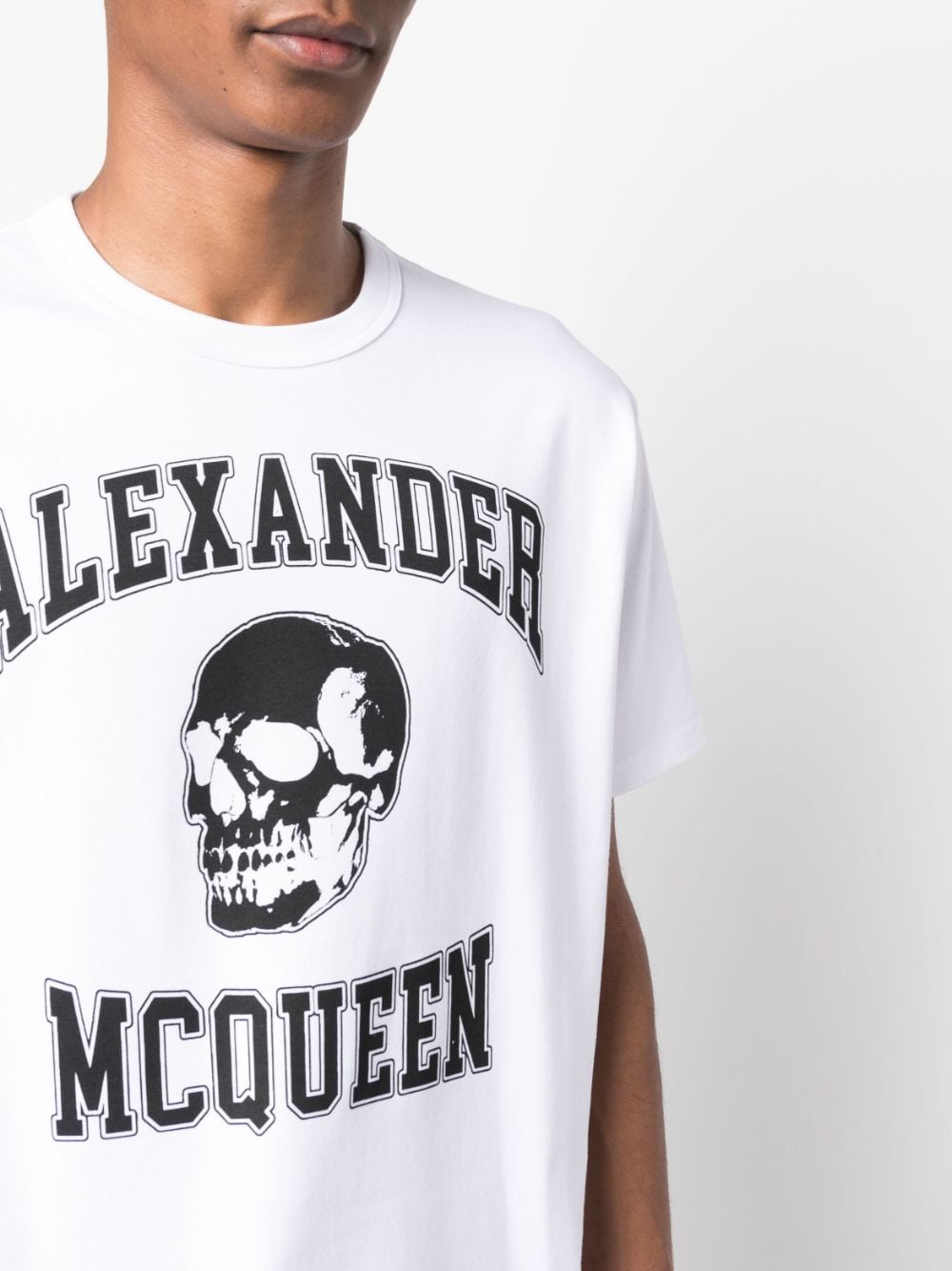 Alexander McQueen T-shirts and Polos White image 2