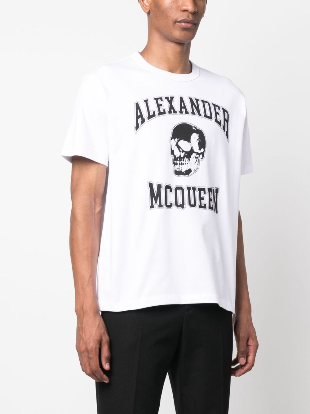 Alexander McQueen T-shirts and Polos White image 3