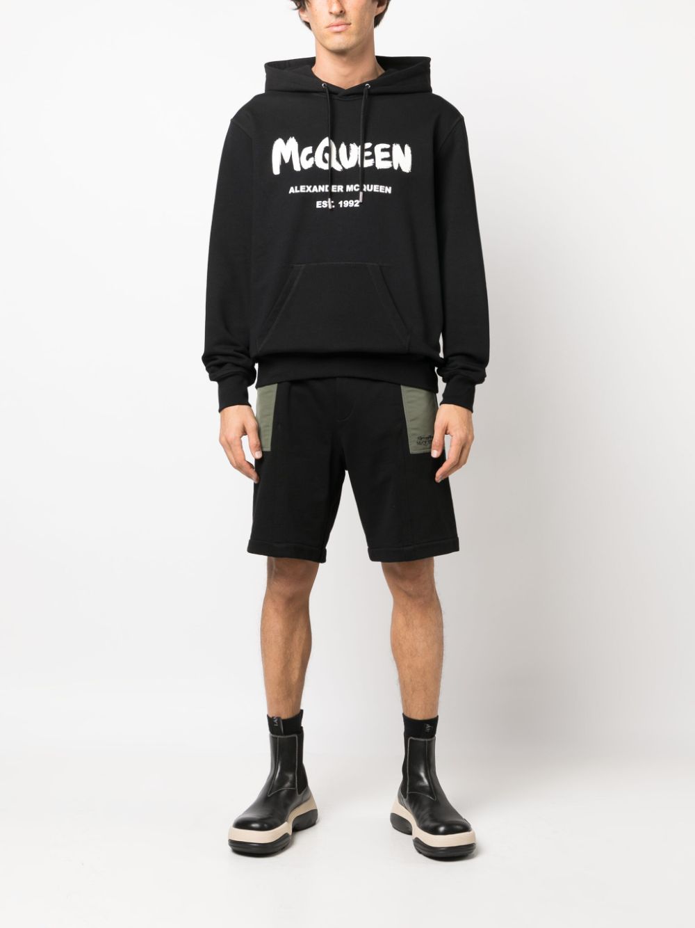 Alexander McQueen Shorts Black image 2