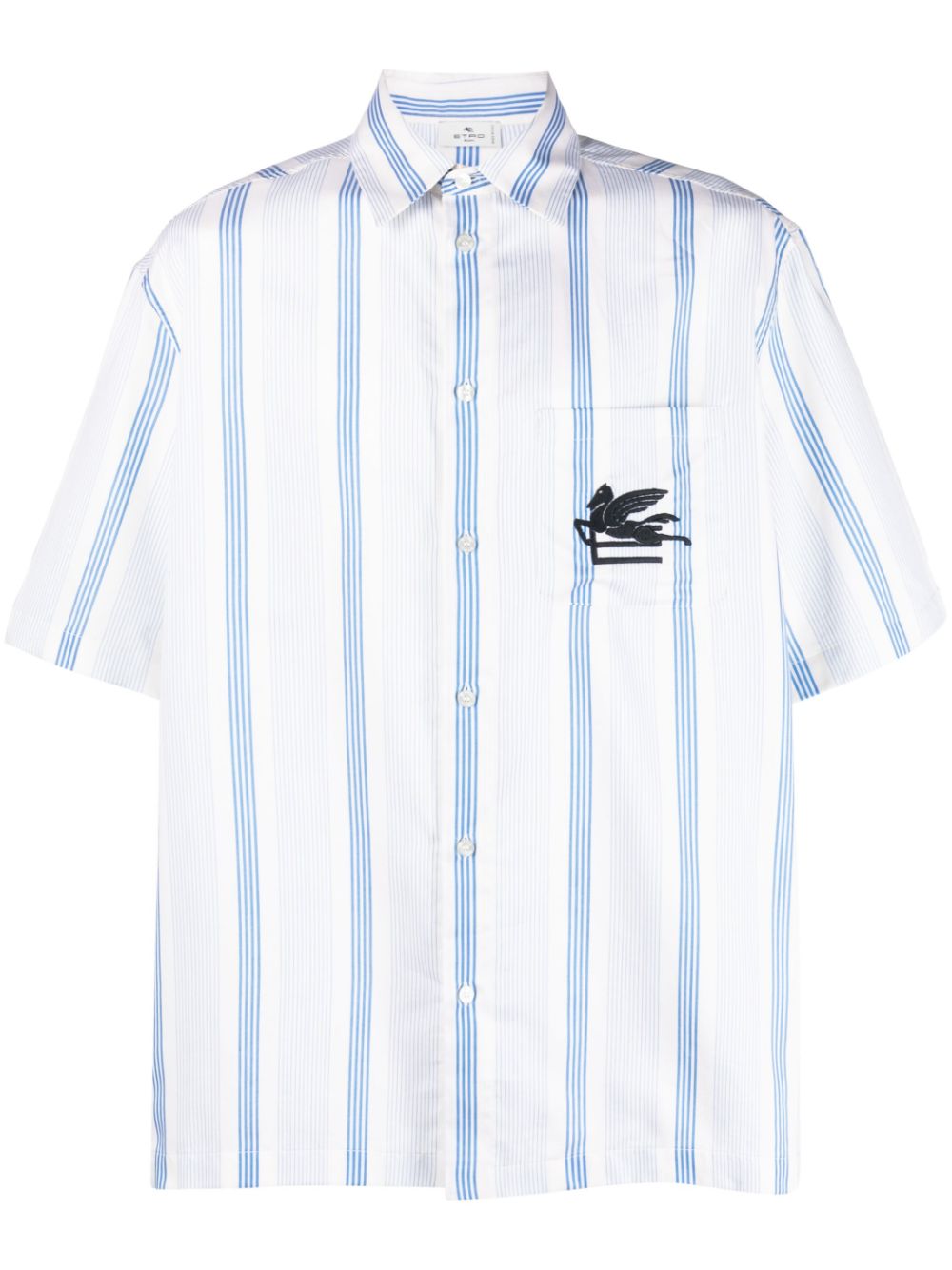 Etro Shirts Clear Blue image 0