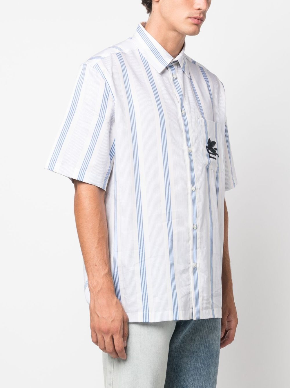 Etro Shirts Clear Blue image 3