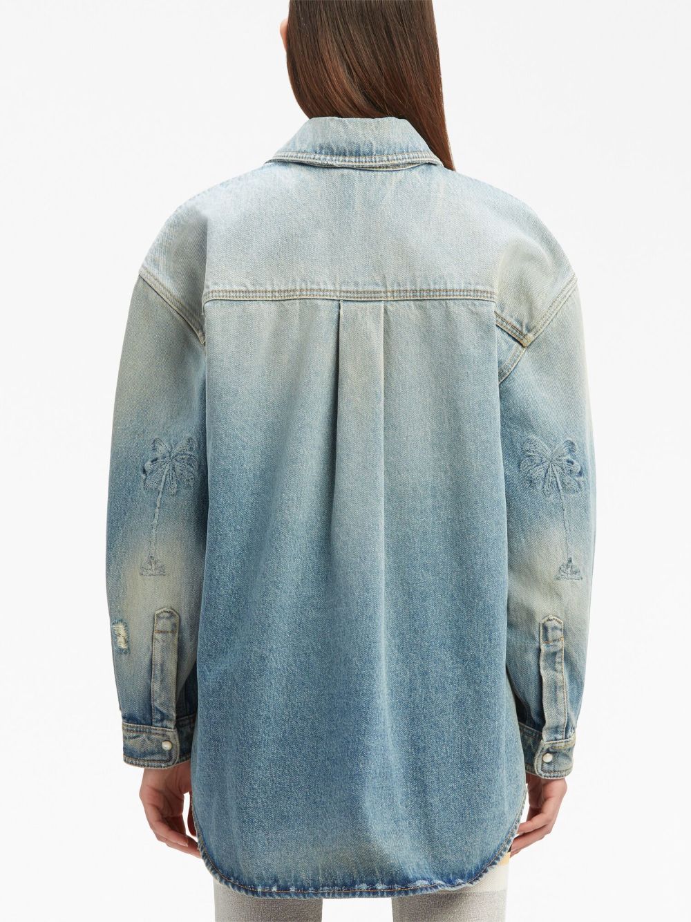 Palm Angels Jackets Blue image 2