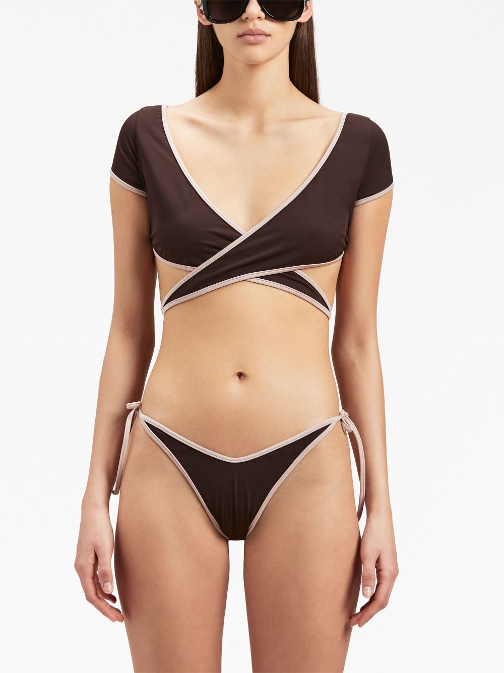 Palm Angels Sea clothing Brown image 3