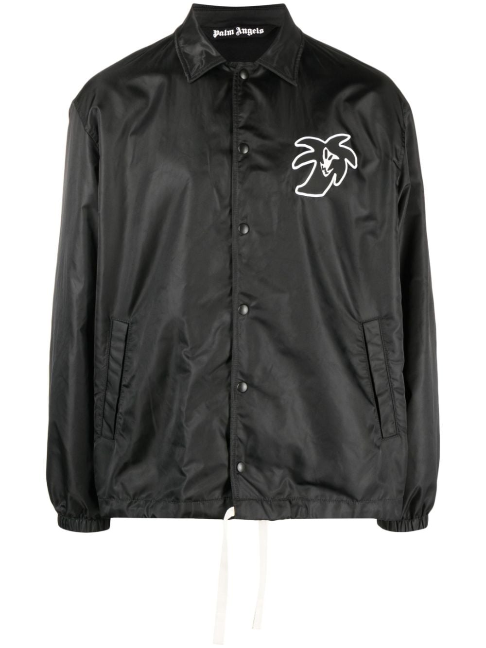 Palm Angels Jackets Black image 0