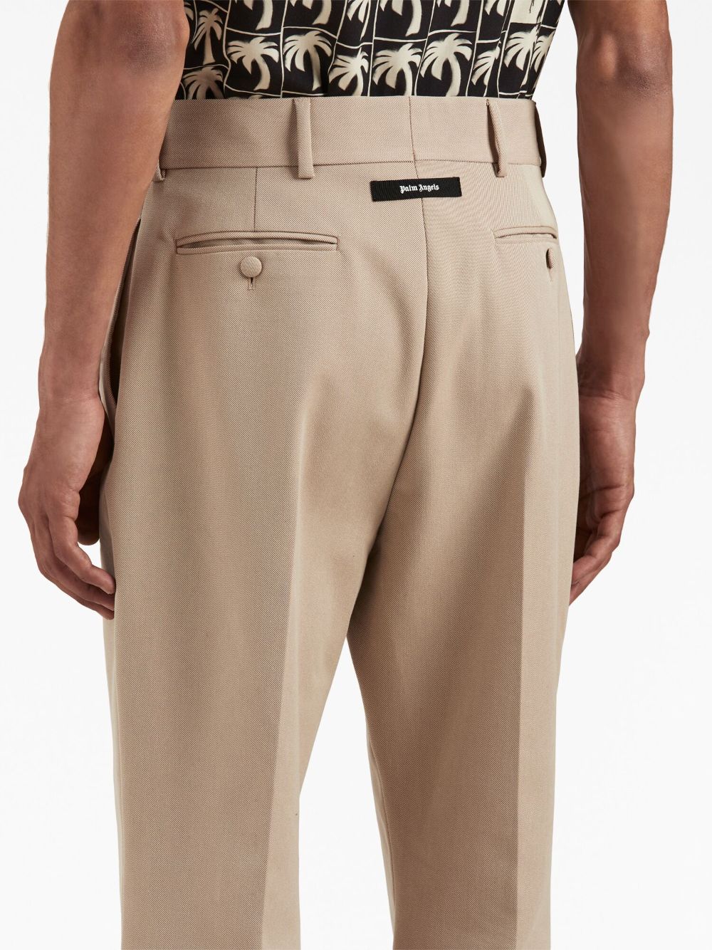 Palm Angels Trousers Beige image 1