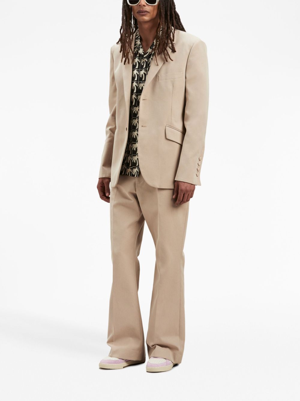 Palm Angels Trousers Beige image 2