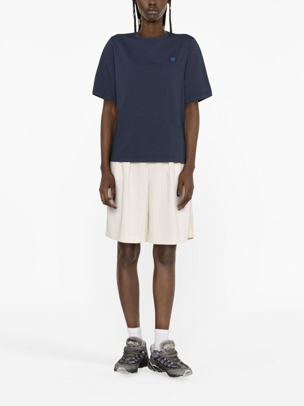 MAISON KITSUNE' T-shirts and Polos Blue image 3