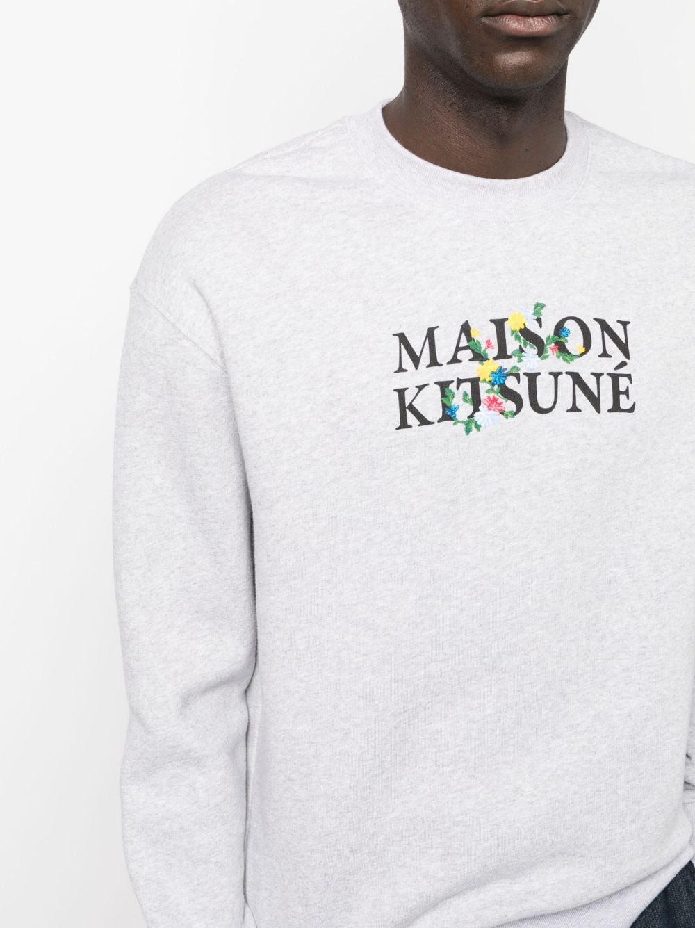 MAISON KITSUNE' Sweaters Grey image 3