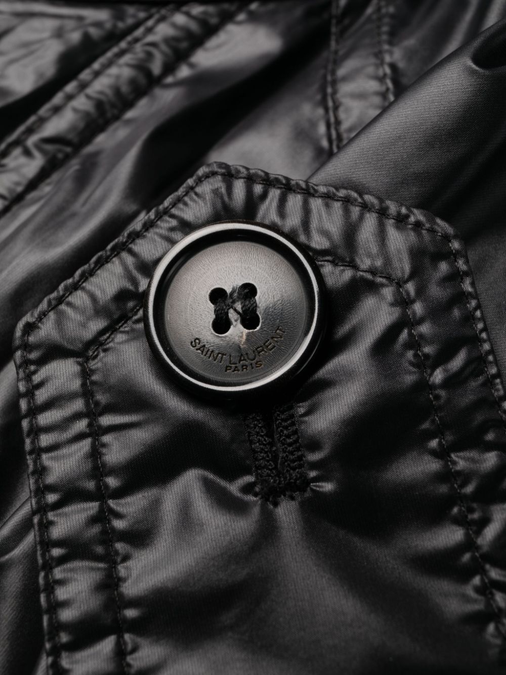 Saint Laurent  Coats Black image 3