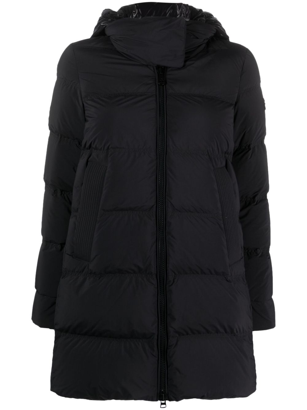 Peuterey Women's Black Hooded Down Jacket image 0