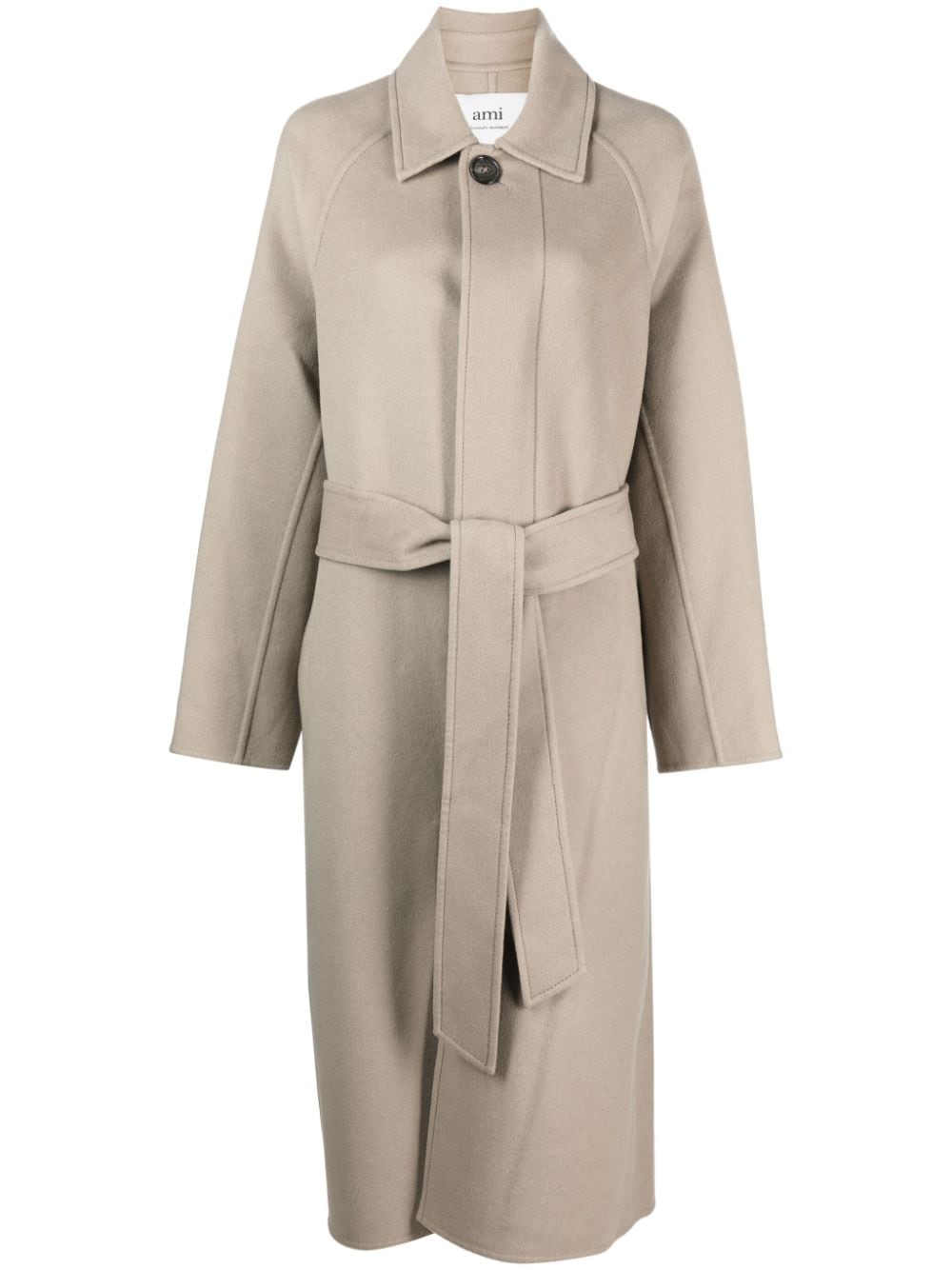 Ami Paris Coats Grey image 0