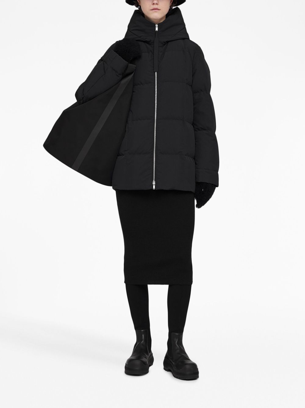 Jil Sander Coats Black image 5