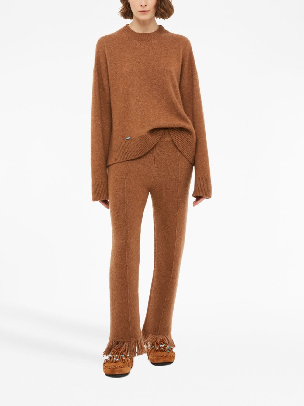 Alanui Trousers Camel image 2