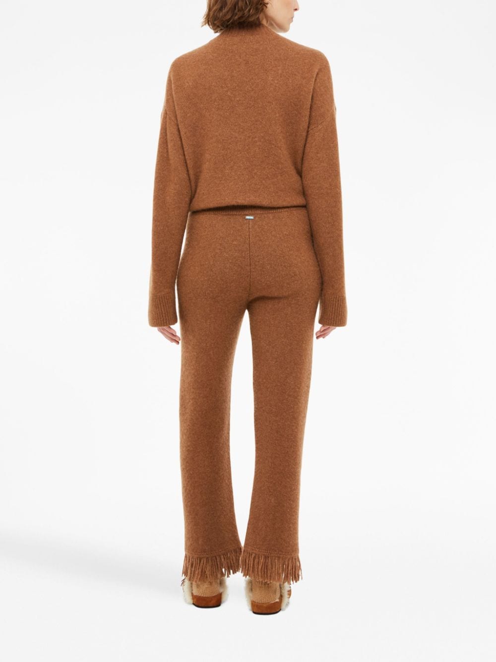 Alanui Trousers Camel image 3