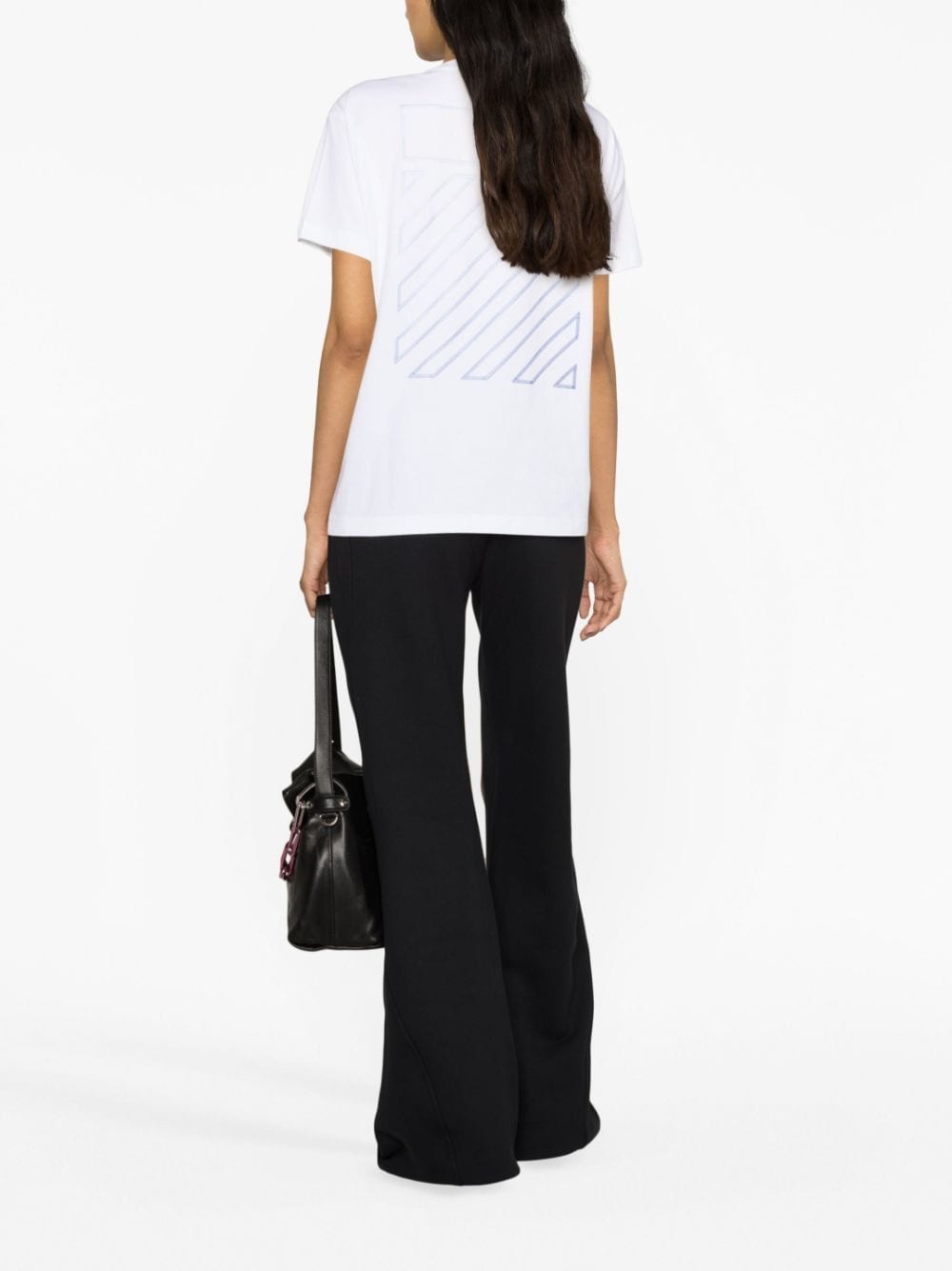 Off White Trousers Black image 1