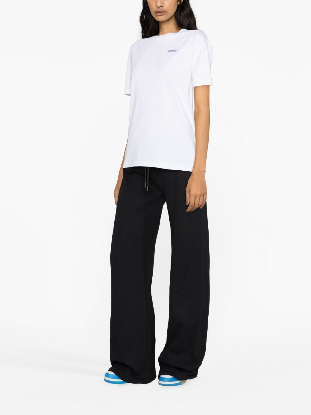 Off White Trousers Black image 2