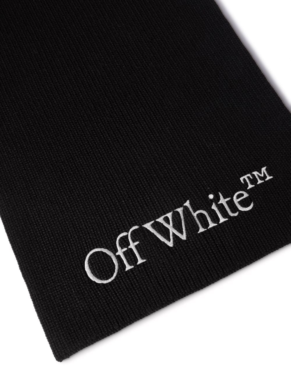 Off White Scarfs Black image 1