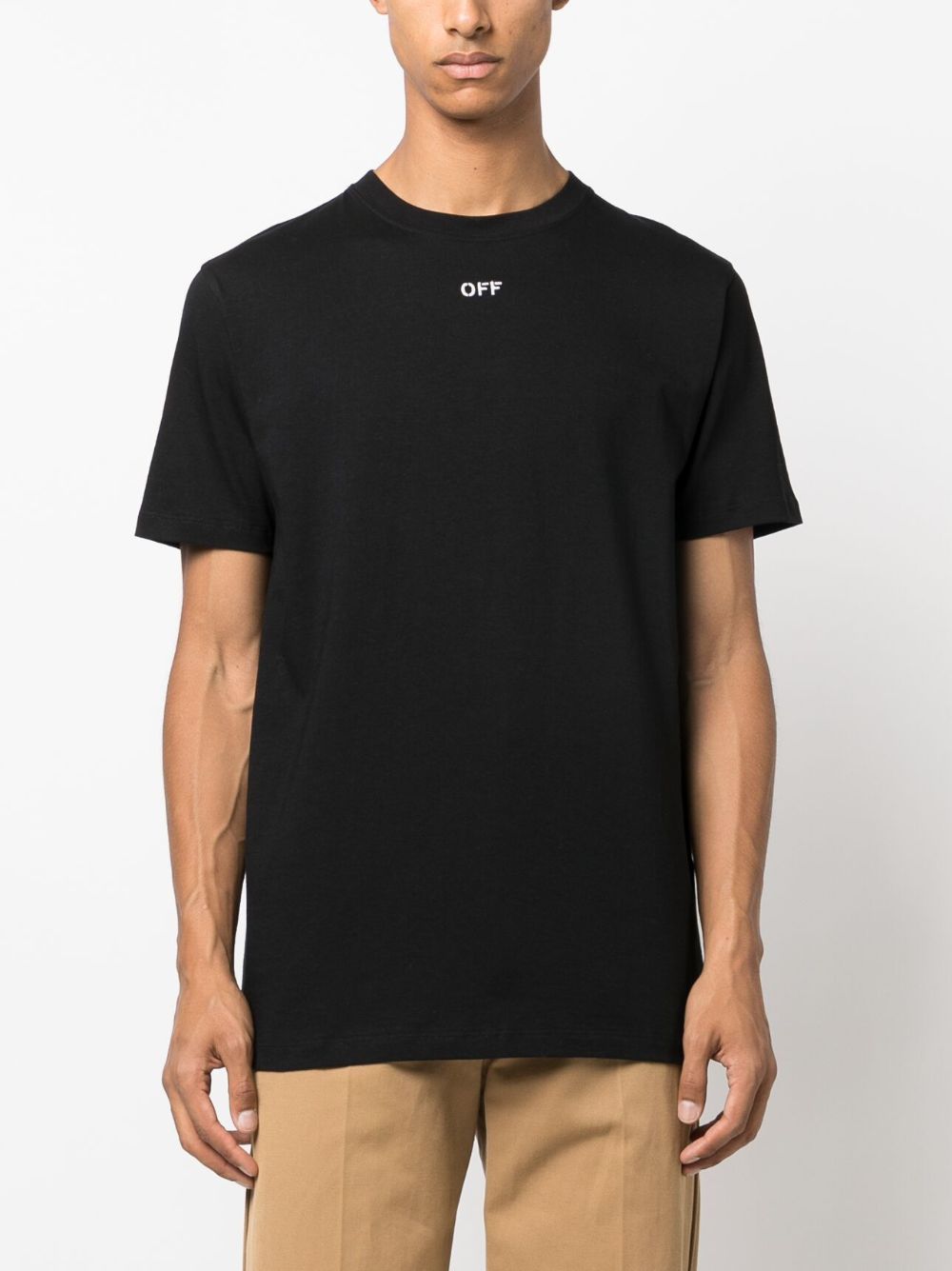 Off White T-shirts and Polos Black image 1