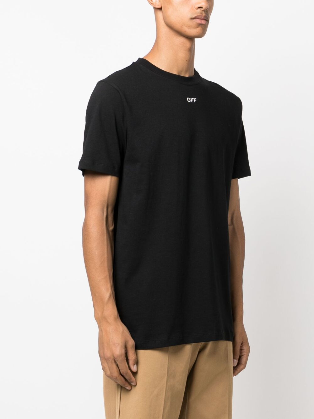 Off White T-shirts and Polos Black image 2