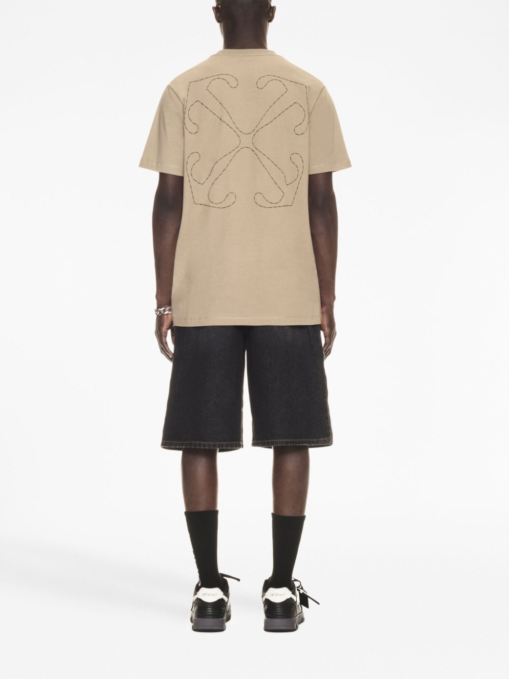 Off White T-shirts and Polos Beige image 2