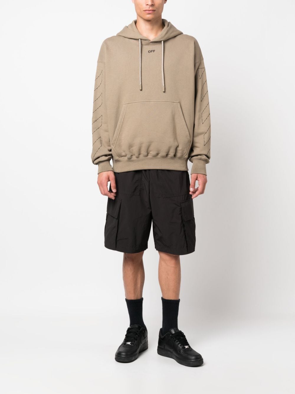 Off White Sweaters Beige image 3