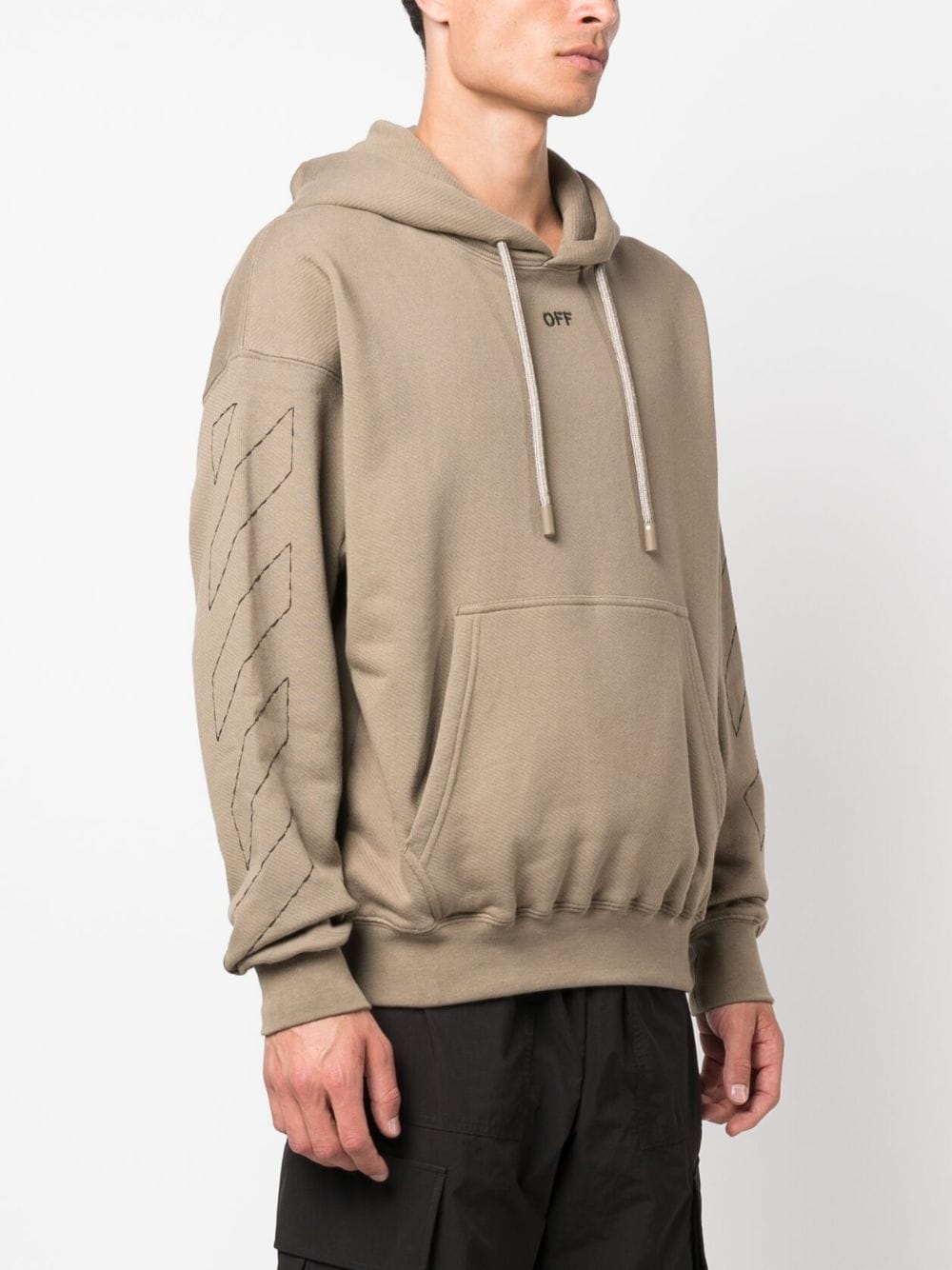 Off White Sweaters Beige image 4