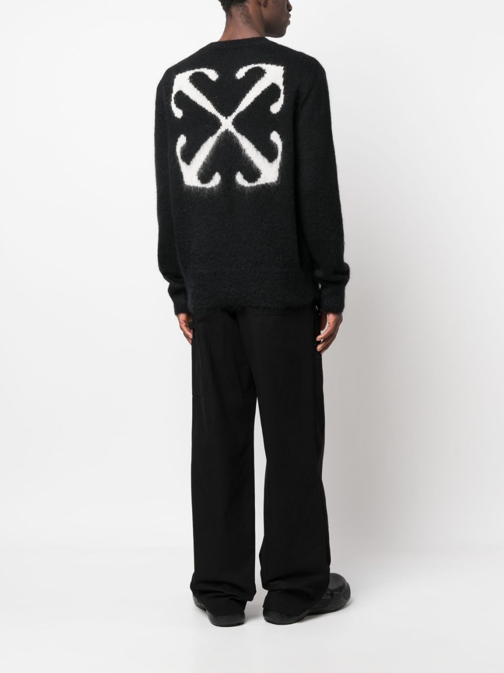 Off White Sweaters Black image 2