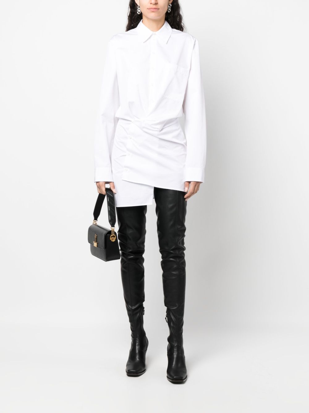 Off White Dresses White image 4