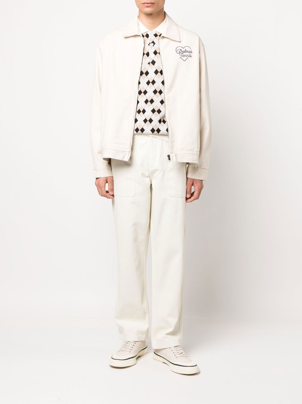 PALMES Trousers White image 1