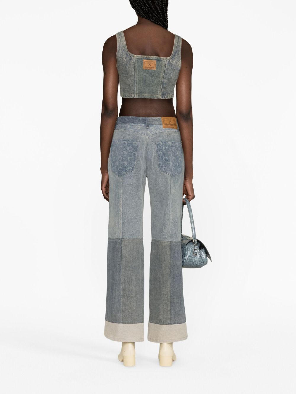 MARINE SERRE Top Denim image 1