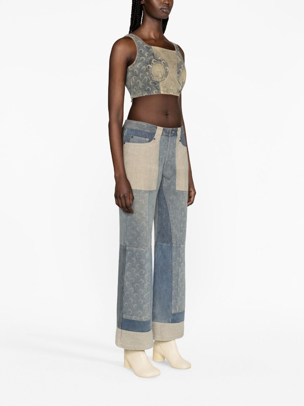 MARINE SERRE Top Denim image 2