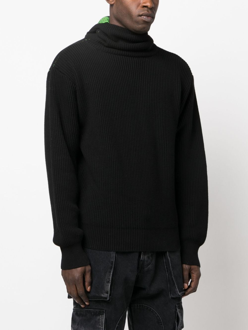 Aries Sweaters Black image 4