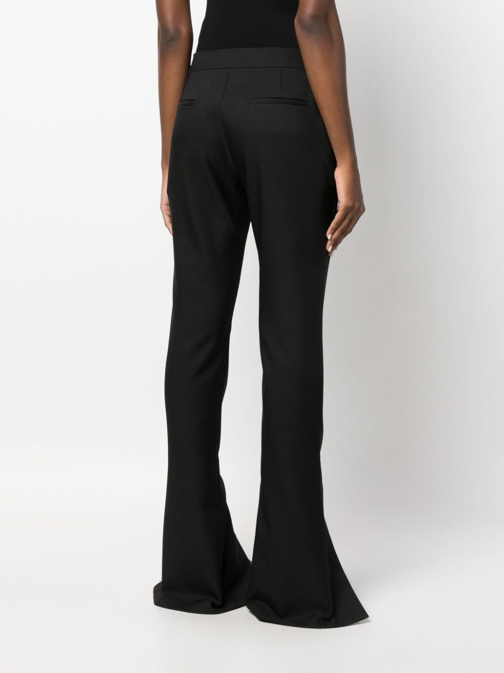 Off White Trousers Black image 4