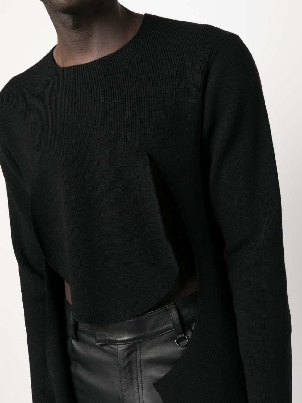 HOMME PLUS Sweaters Black image 3