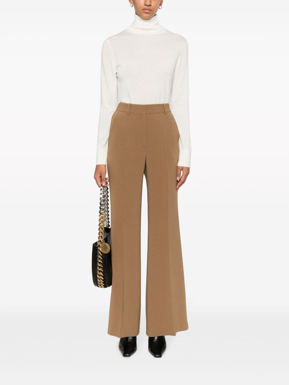 Alberto Biani Trousers Camel image 1