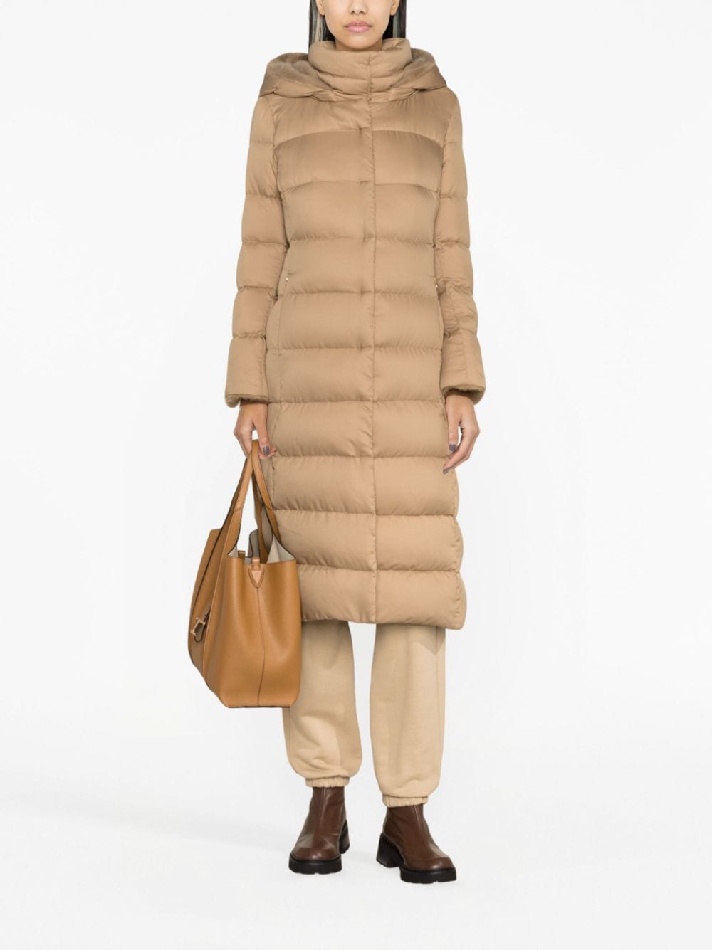 Herno Coats Beige image 2