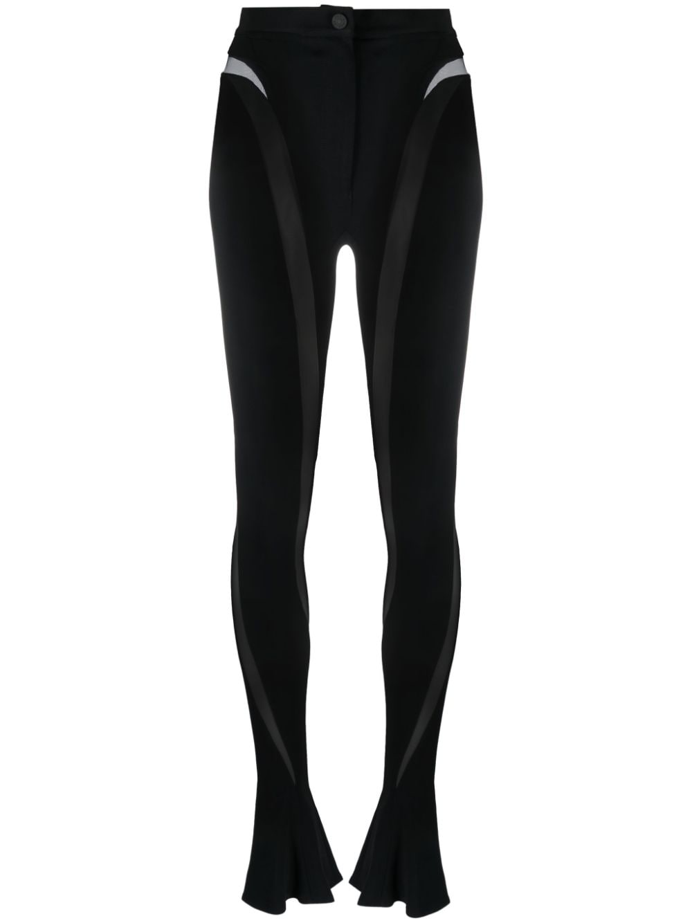 MUGLER Trousers Black image 0