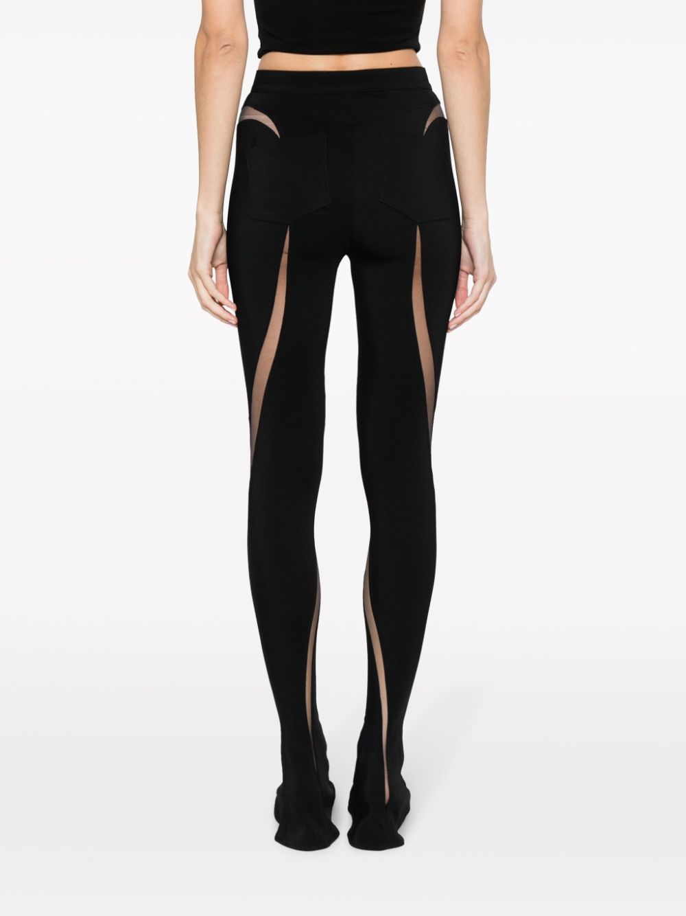 MUGLER Trousers Black image 2