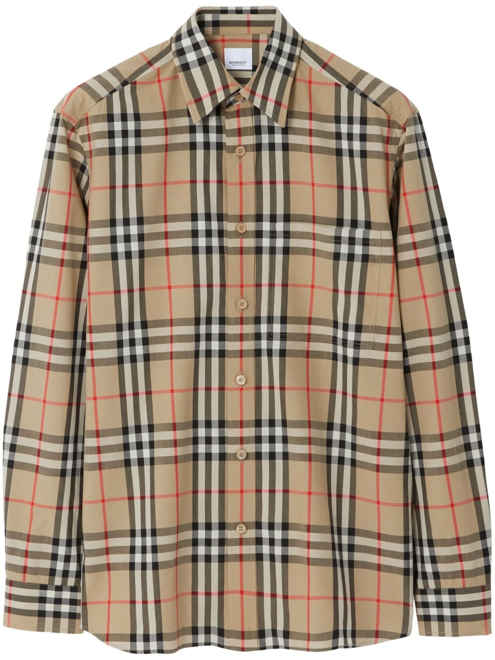 Burberry Shirts Beige image 0