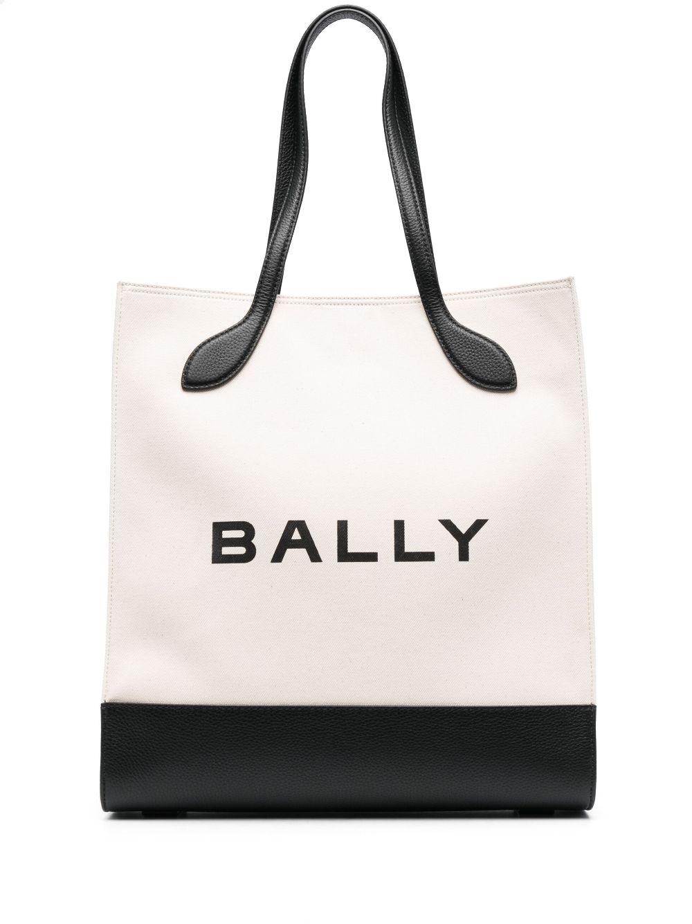 Bally Logo-Print Tote Bag - White image 0