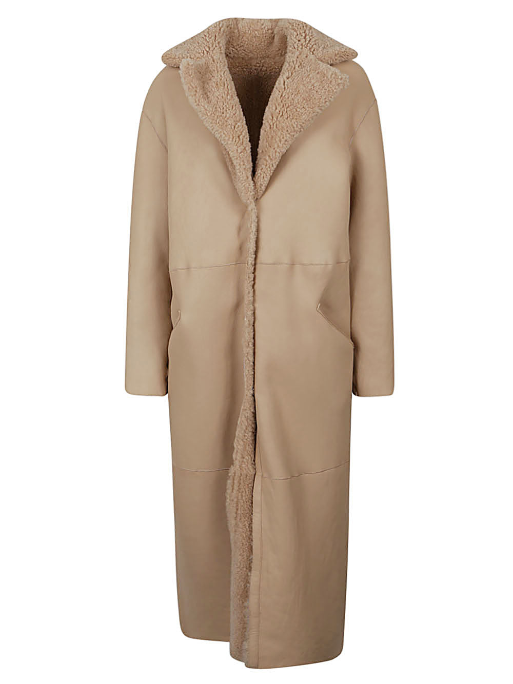 ENES Coats Beige image 2