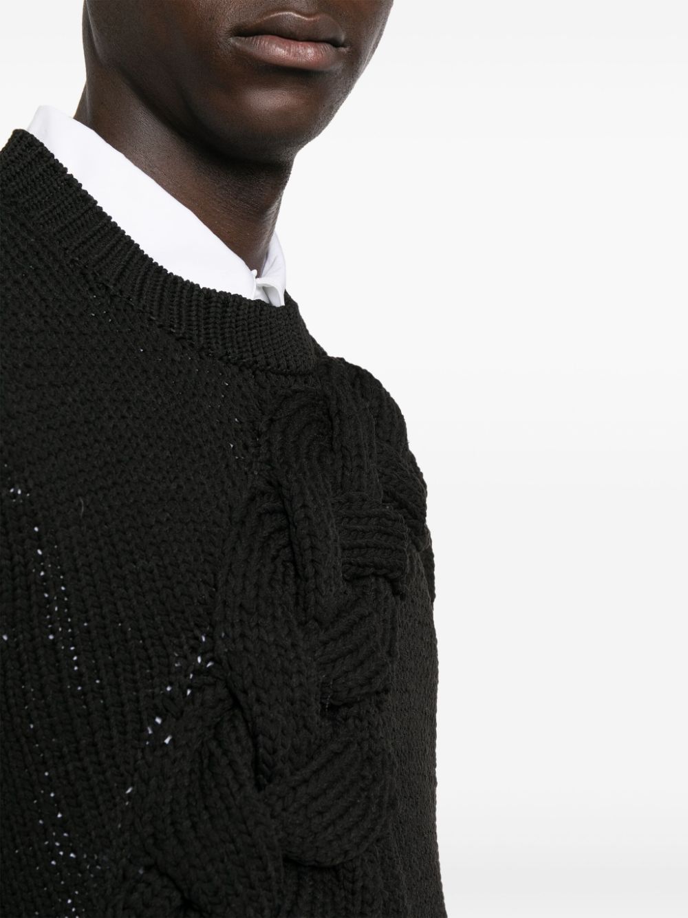 HOMME PLUS Sweaters Black image 1