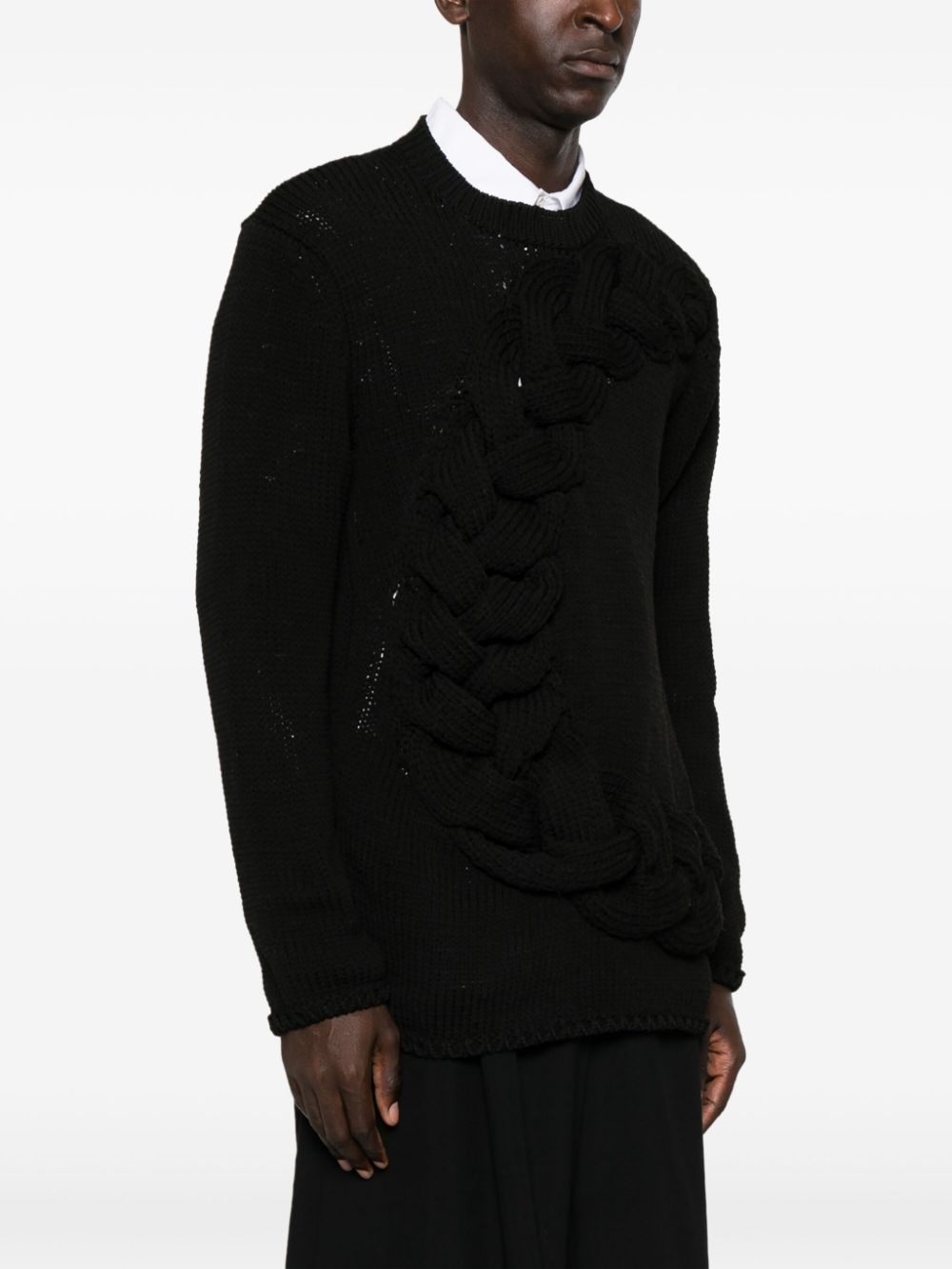 HOMME PLUS Sweaters Black image 2