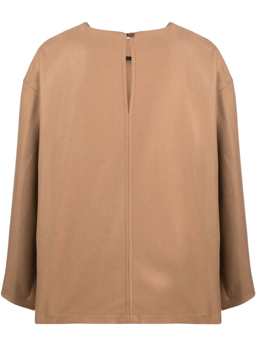 Erika Cavallini Semi-Couture Top Camel image 1