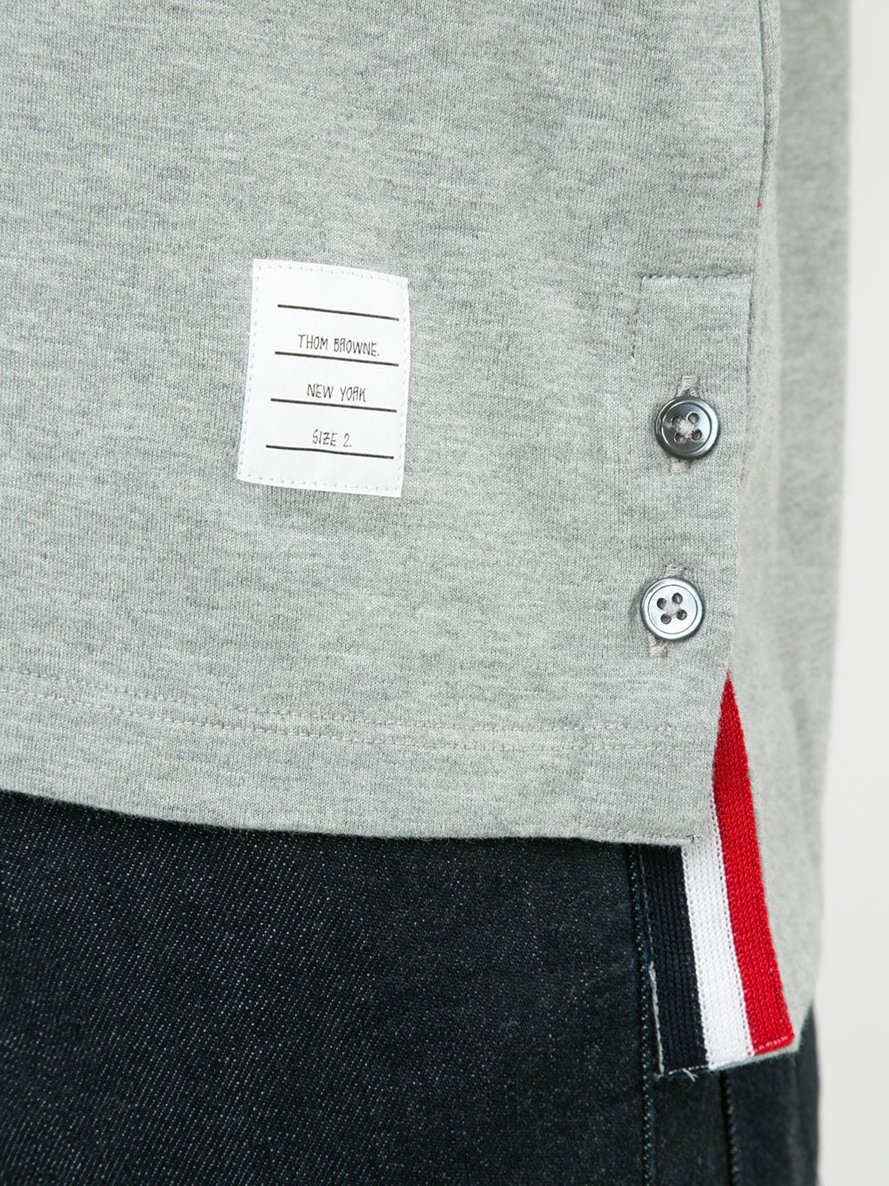 Thom Browne T-shirts and Polos Grey image 4